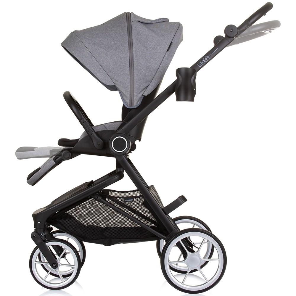 Carucior Chipolino Linea 3 in 1 ash grey - 6