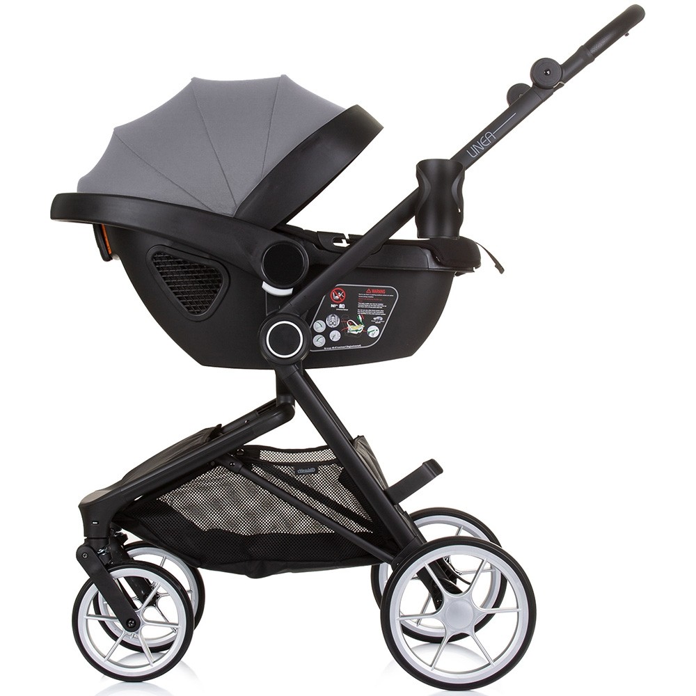 Carucior Chipolino Linea 3 in 1 ash grey - 7