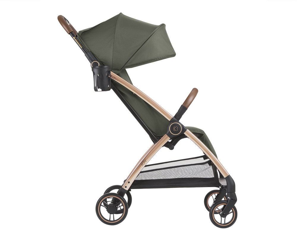 Carucior sport cu pliere automata autofold KikkaBoo Joy Army Green - 4