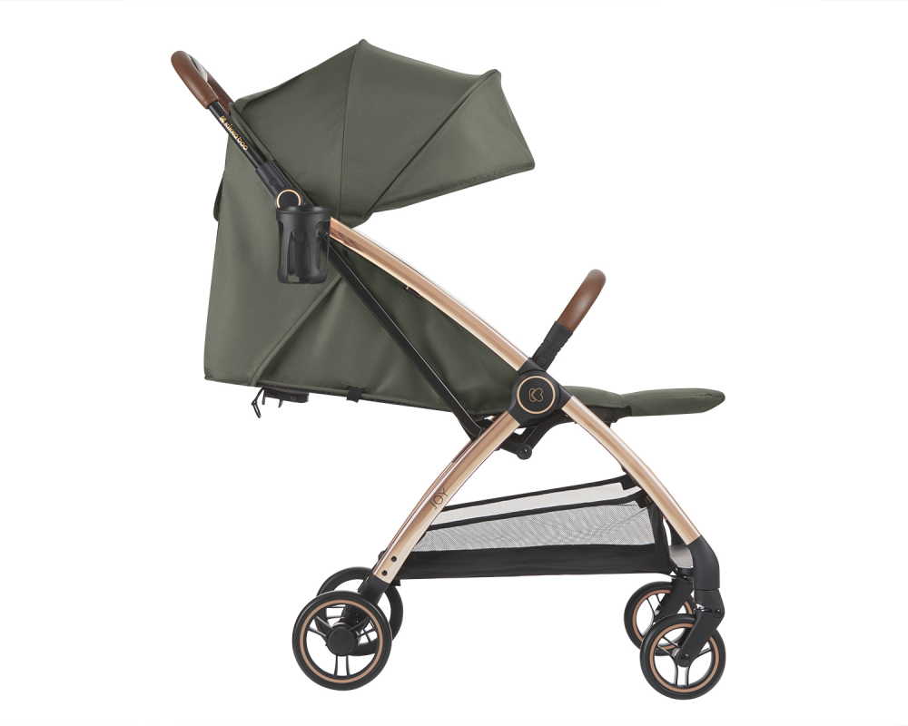 Carucior sport cu pliere automata autofold KikkaBoo Joy Army Green - 5