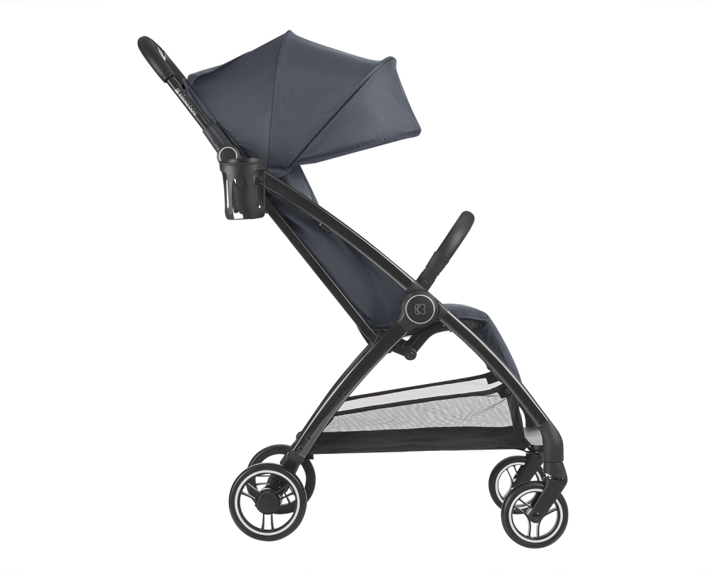 Carucior sport cu pliere automata autofold KikkaBoo Joy Dark Grey