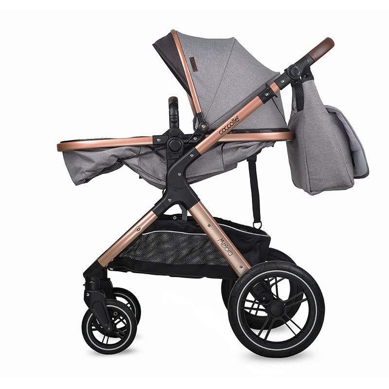 Carucior transformabil 3 in 1 Coccolle Melora Moonlit grey i-Size - 2