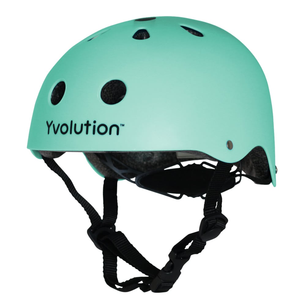 Casca protectie Yvolution 44-52 cm green