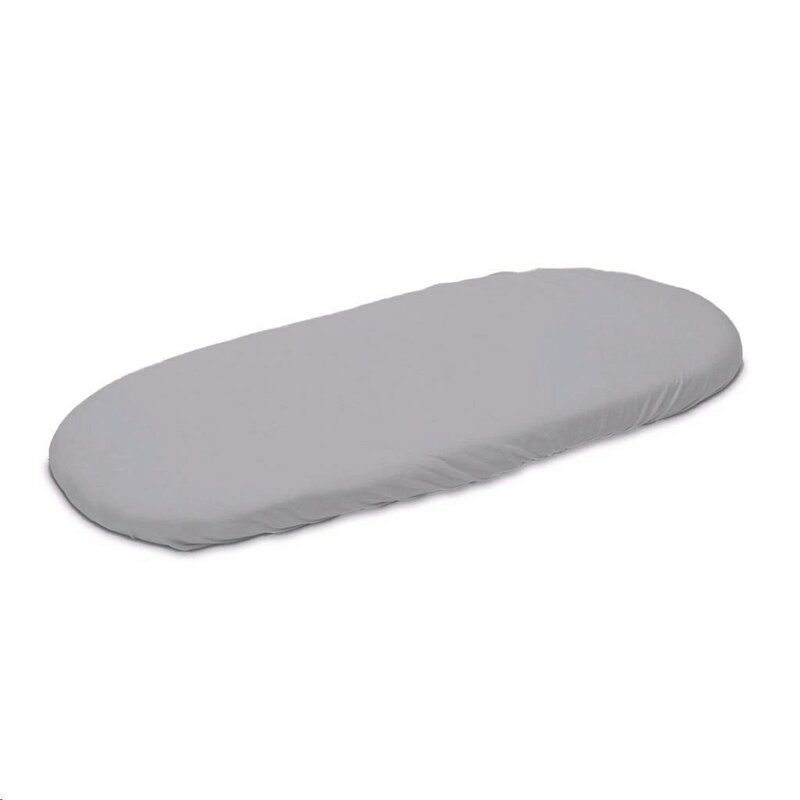 Cearceaf cu elastic New Baby pentru landou 35 x 75 cm grey - 1 | YEO