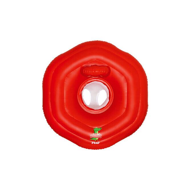 Colac scaun gonflabil de inot pentru bebelusi 6-12 luni rosu Reer MySwimBuddy Swim Seat - 2 | YEO