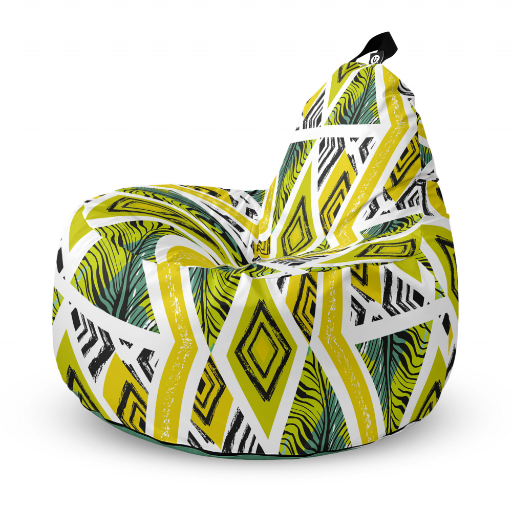 Fotoliu Updeco Puf Bean Bag tip Big Chill caribbean lime - 4