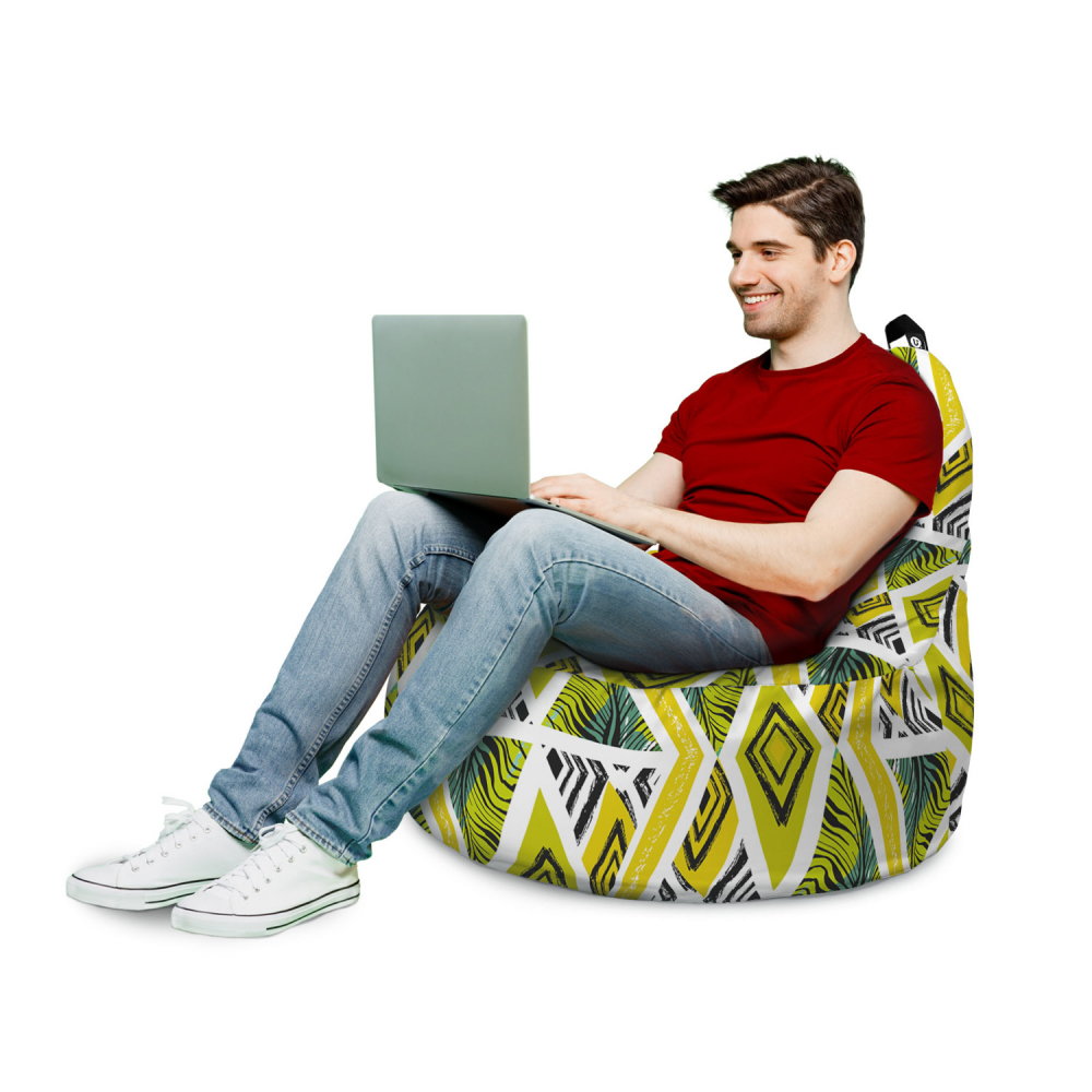 Fotoliu Updeco Puf Bean Bag tip Big Chill caribbean lime - 2 | YEO