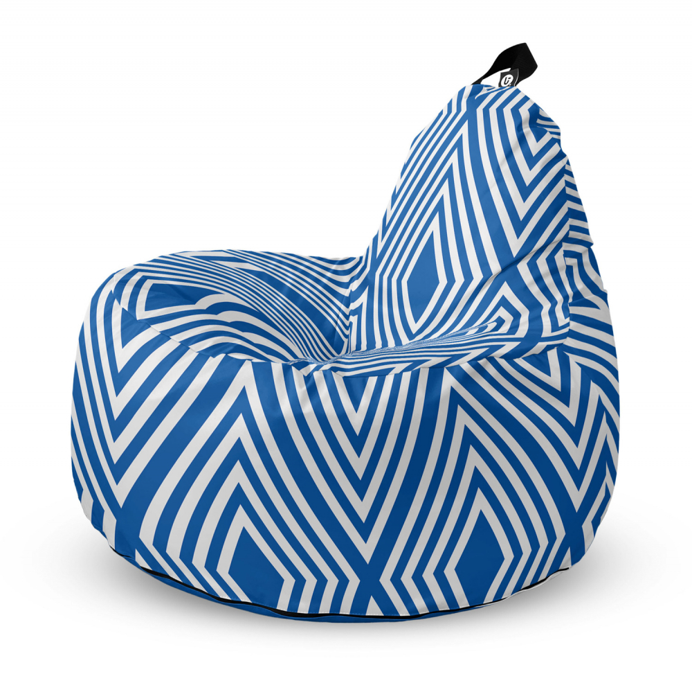 Fotoliu Updeco Puf Bean Bag tip Big Chill diamond blue - 4