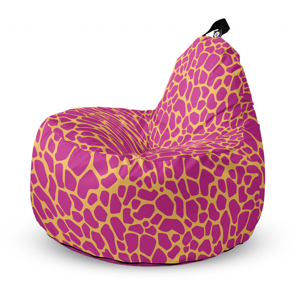 Fotoliu Updeco Puf Bean Bag tip Big Chill giraffe pink - 4