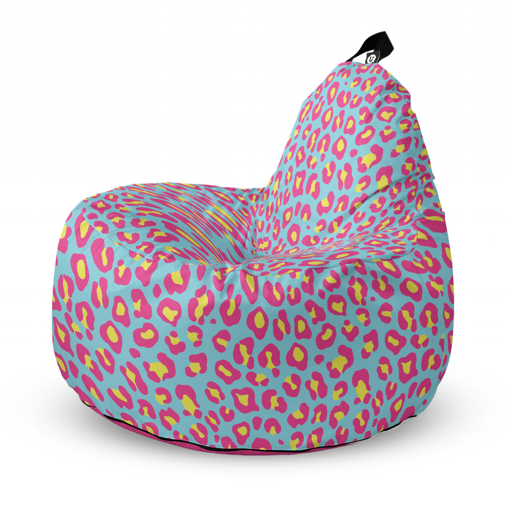 Fotoliu Updeco Puf Bean Bag tip Big Chill leopard fruitty - 4