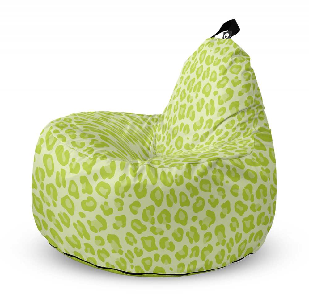 Fotoliu Updeco Puf Bean Bag tip Big Chill leopard green - 4