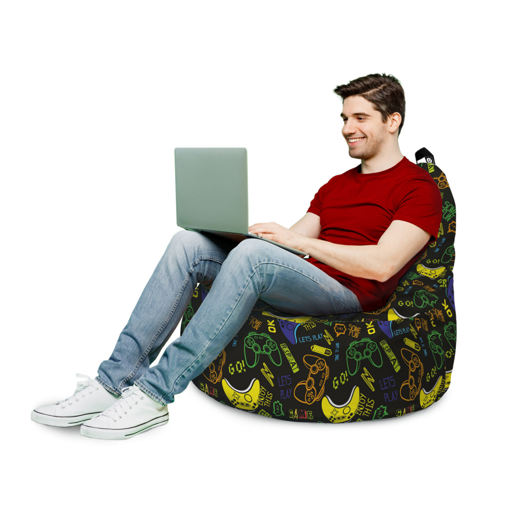 Fotoliu Updeco Puf Bean Bag tip Big Chill LetS Play - 2 | YEO