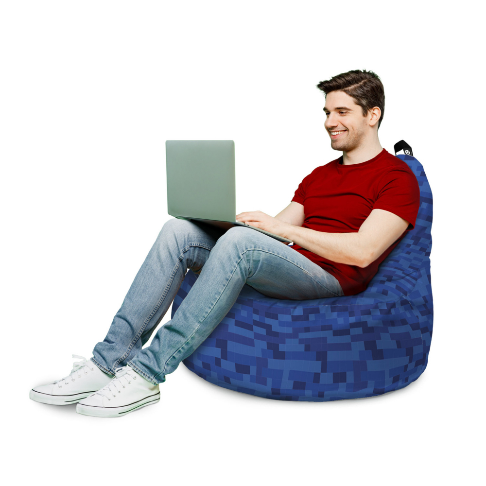 Fotoliu Updeco Puf Bean Bag tip Big Chill minecraft apa - 2