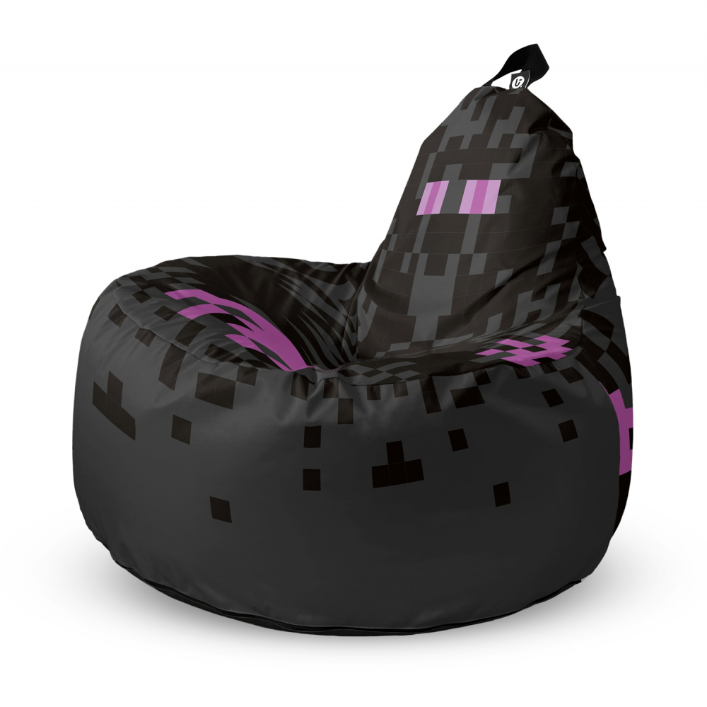 Fotoliu Updeco Puf Bean Bag tip Big Chill minecraft enderman - 4