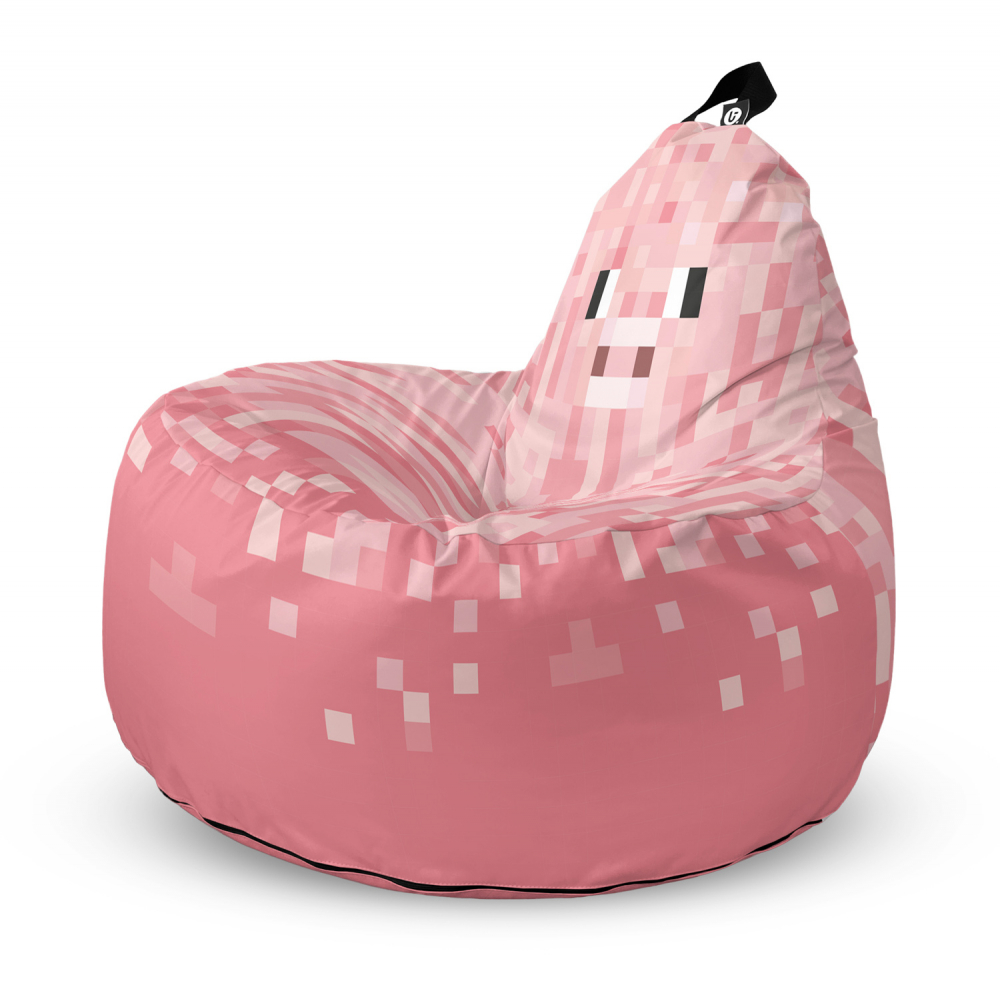 Fotoliu Updeco Puf Bean Bag tip Big Chill minecraft pig - 4