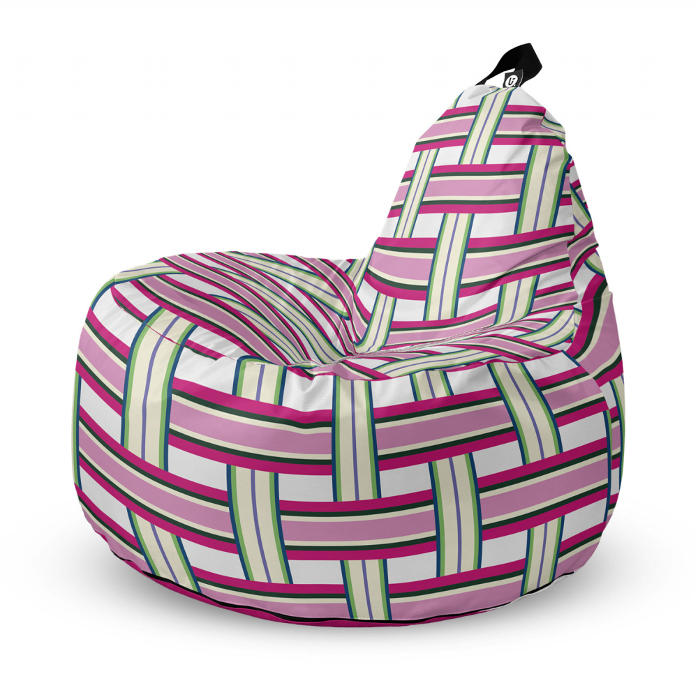 Fotoliu Updeco Puf Bean Bag tip Big Chill raspberry and kiwi - 4