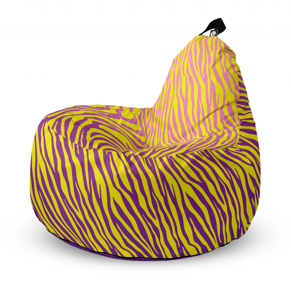 Fotoliu Updeco Puf Bean Bag tip Big Chill zebra gradient bright - 4