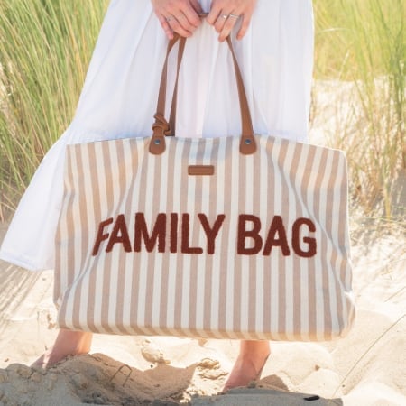 Geanta Childhome Family Bag nude alb - 2