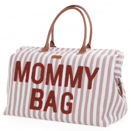 Geanta de infasat Childhome Mommy Bag nude alb - 1 | YEO