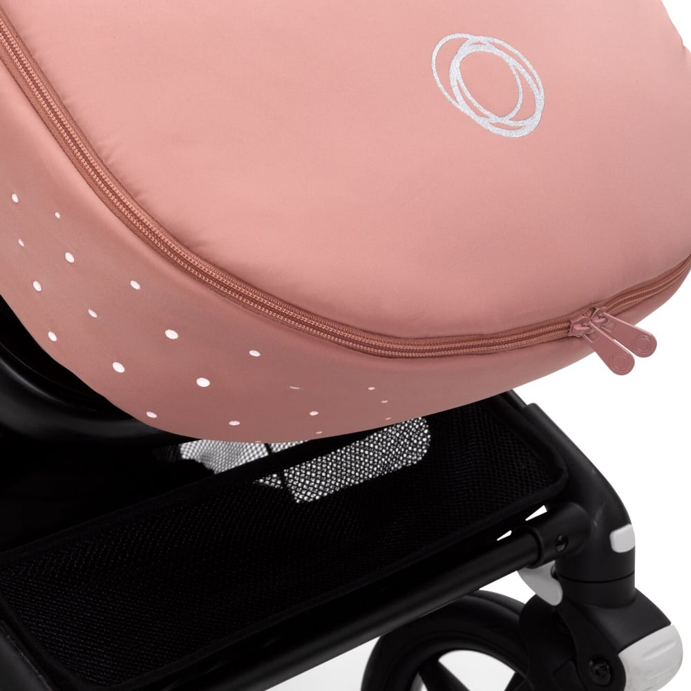 Husa de picioare universala carucior Bugaboo evening pink - 4