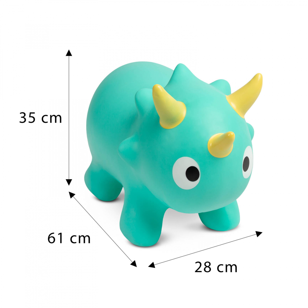 Jumper gonflabil dinozaur pentru copii Toyz Dinu turcoaz - 3 | YEO