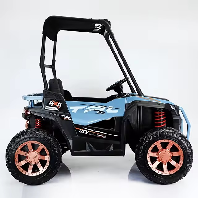 Masinuta electrica 4X4 cu telecomanda si capotina Nichiduta Tal UTV 12V Blue