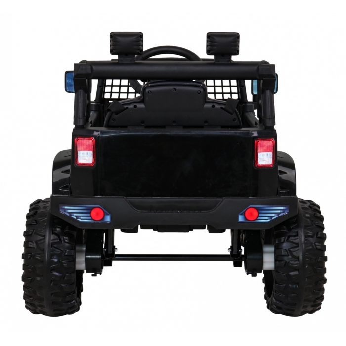 Masinuta electrica cu telecomanda Jeep Dark Night negru - 6