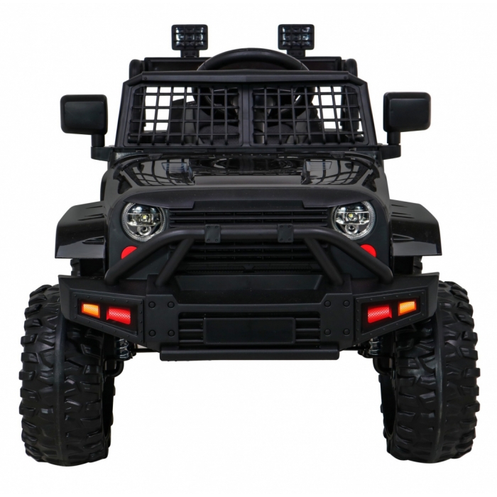 Masinuta electrica cu telecomanda Jeep Dark Night negru - 1