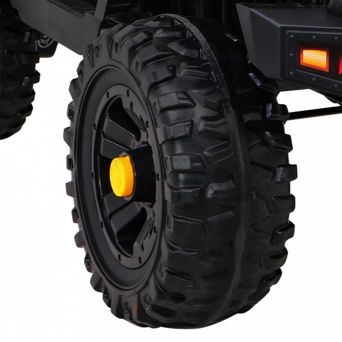 Masinuta electrica cu telecomanda Jeep Dark Night negru - 2