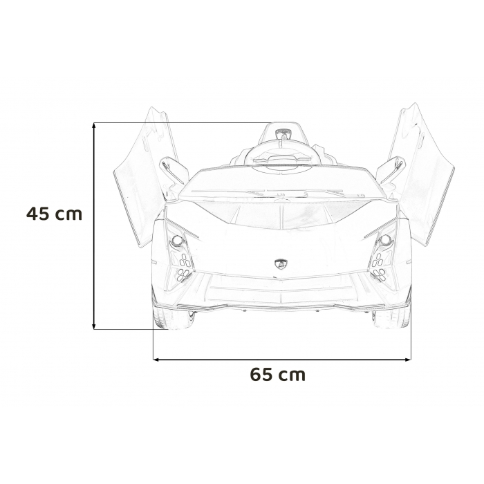 Masinuta electrica cu telecomanda Lamborghini Invencible roz 140W