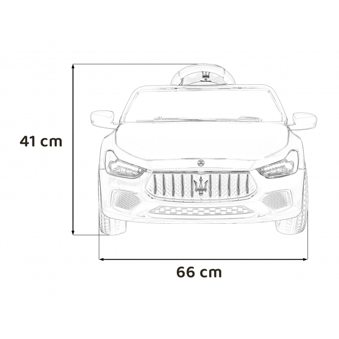 Masinuta electrica cu telecomanda Maserati Ghibli negru - 2 | YEO