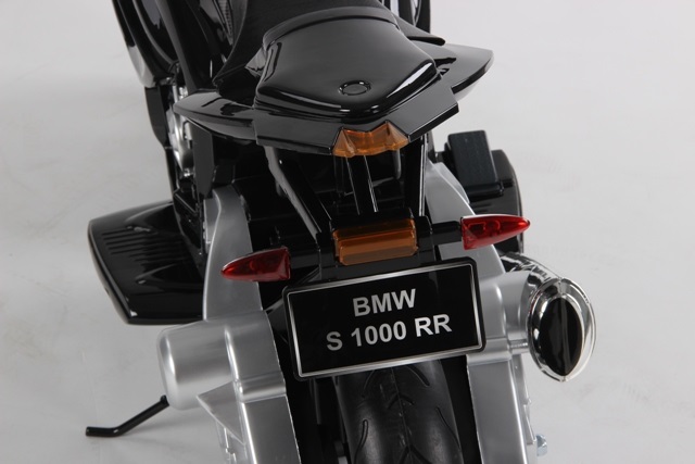 Motocicleta electrica 12V 90W cu doua motoare BMW RR Black - 5