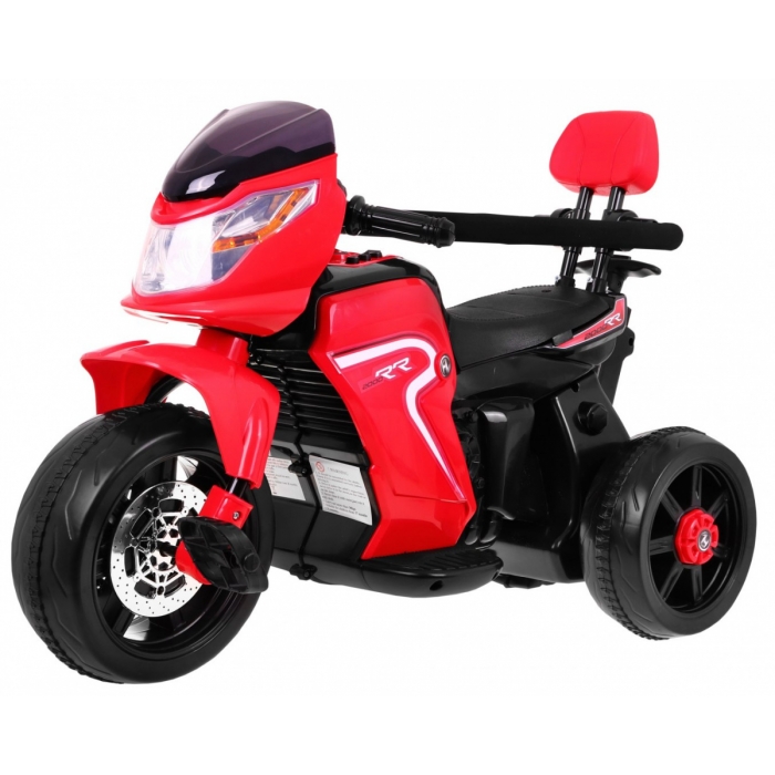 Motocicleta 3 in 1 electrica 78x39x59 cm rosu 20W