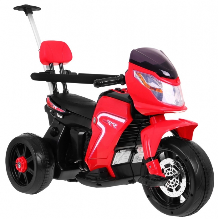 Motocicleta 3 in 1 electrica 78x39x59 cm rosu