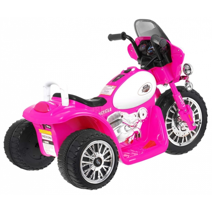 Motocicleta electrica Chopper JT568 79x46x54 cm roz