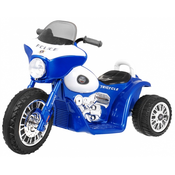 Motocicleta electrica Chopper JT568 79x46x54 cm albastru 20W - 3