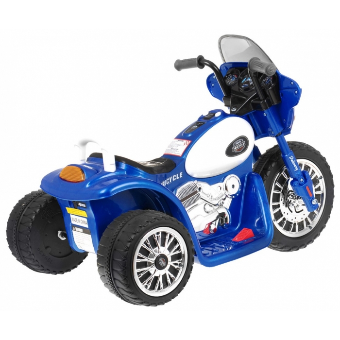 Motocicleta electrica Chopper JT568 79x46x54 cm albastru - 2