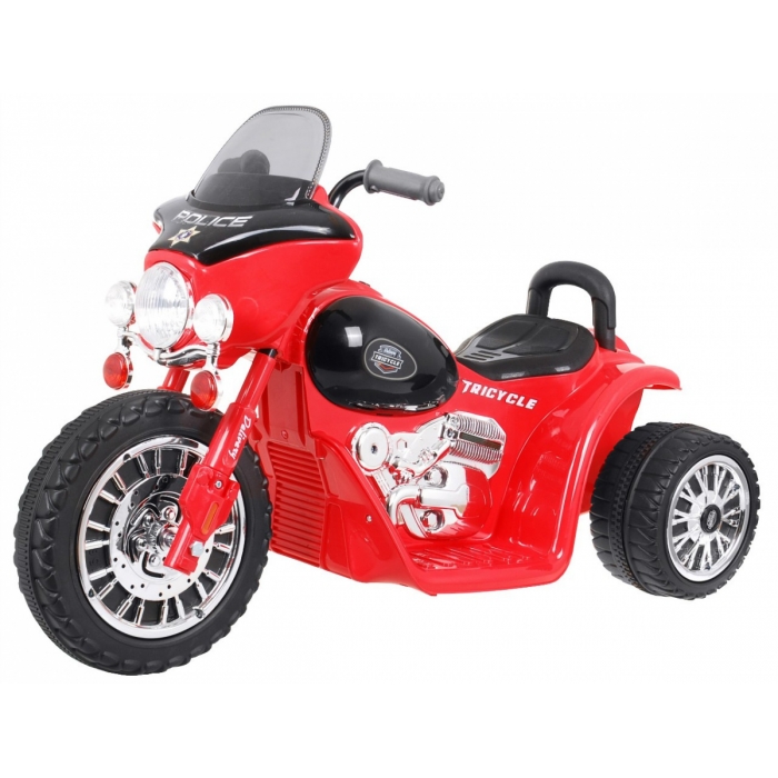 Motocicleta electrica Chopper JT568 79x46x54 cm rosu 20W - 3