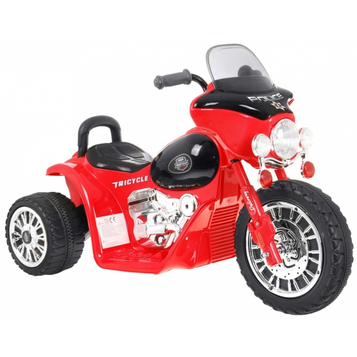 Motocicleta electrica Chopper JT568 79x46x54 cm rosu 20W