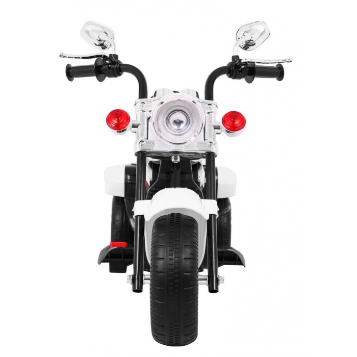 Motocicleta electrica Chopper NightBike TR1501 92x34x63 cm alb - 3