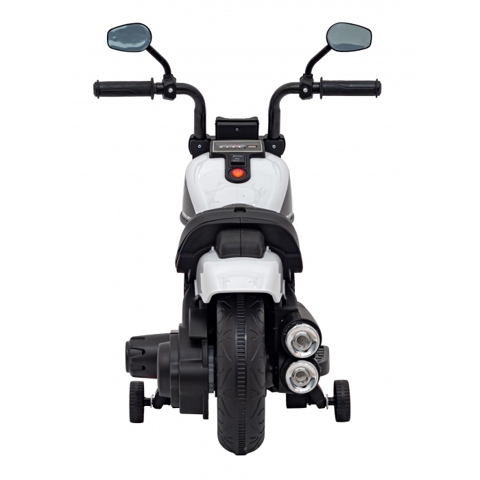 Motocicleta electrica Chopper Faster AHL008 78x30x55 cm alb - 1