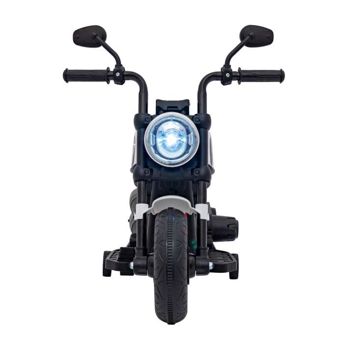 Motocicleta electrica Chopper Faster AHL008 78x30x55 cm alb - 7