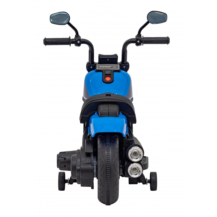 Motocicleta electrica Chopper Faster AHL008 78x30x55 cm albastru - 1