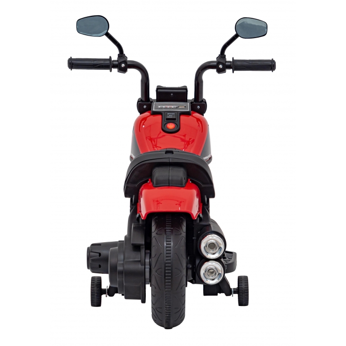 Motocicleta electrica Chopper Faster AHL008 78x30x55 cm rosu - 3