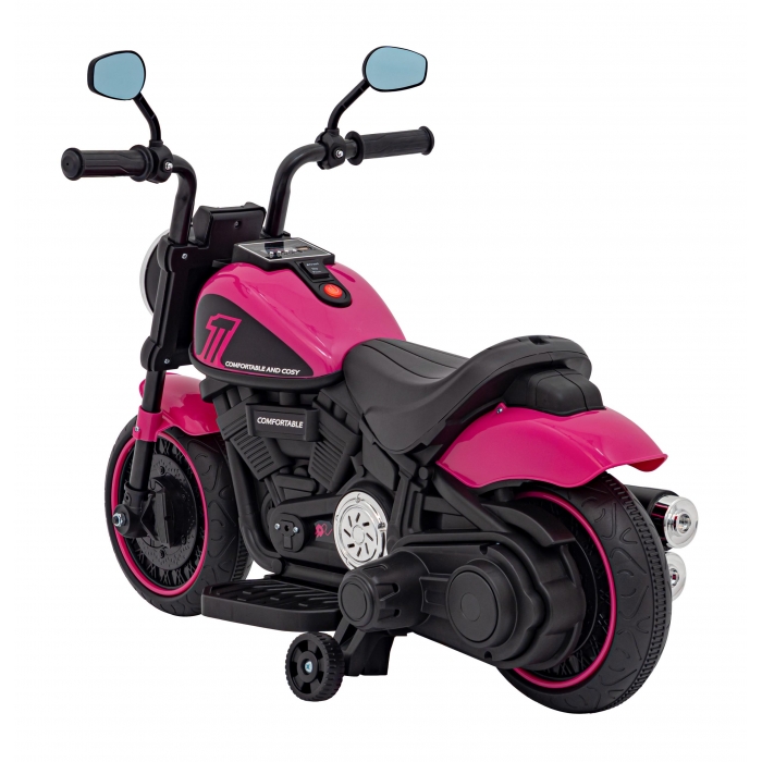 Motocicleta electrica Chopper Faster AHL008 78x30x55 cm roz - 2