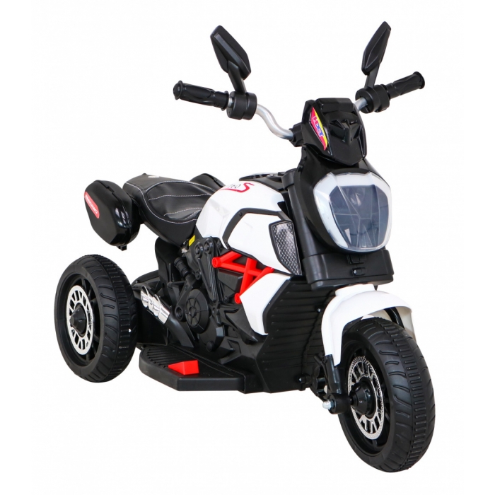 Motocicleta electrica Fast Tourist 83x35x63 cm alb - 2