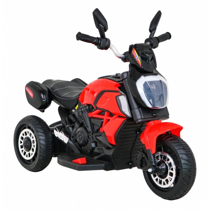 Motocicleta electrica Fast Tourist 83x35x63 cm rosu 18W