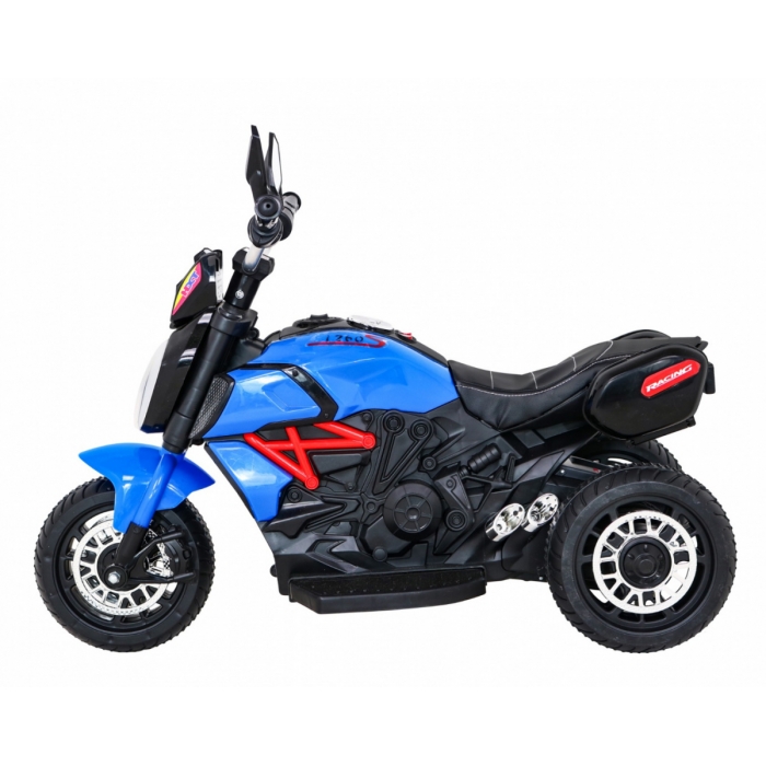 Motocicleta electrica Fast Tourist 83x35x63 cm albastru - 5