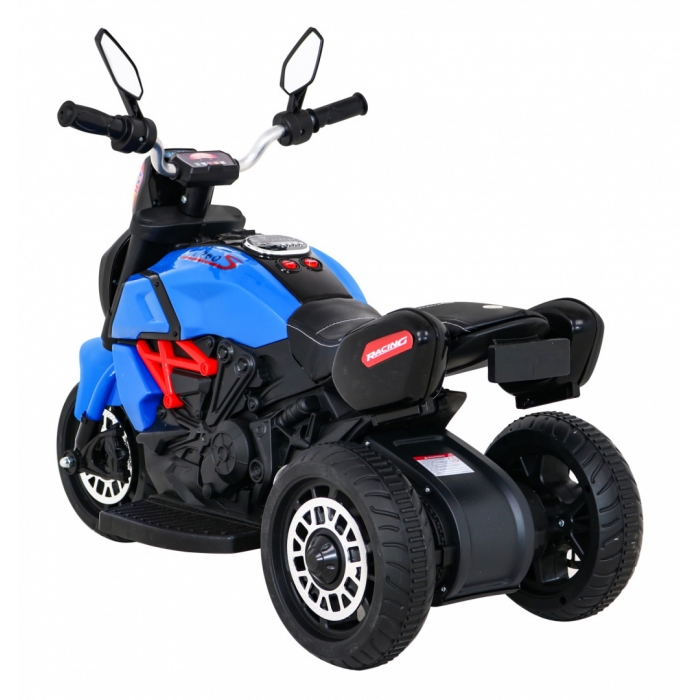 Motocicleta electrica Fast Tourist 83x35x63 cm albastru - 6