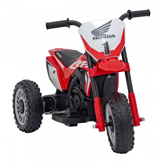 Motocicleta electrica Honda CRF 450R 70x41x50 cm rosu - 5